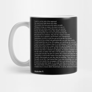 Malcolm X Quotes Mug